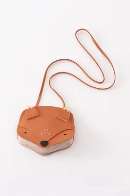 女孩 Fox 钱包 - 可爱人造皮革斜挎包 — 第 1/4 张图片