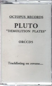 Pluto (90's Act) Demolition Plates cassette UK Octopus 1997 promo cassette with - Picture 1 of 2