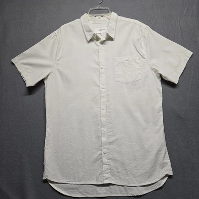 modern amusement button up mens xl - Image 1 of 4