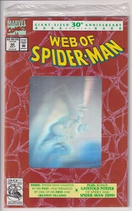 WEB DE SPIDER-MAN #90 MARVEL COMICS JULIO 1992 EDICIÓN 30 ANIVERSARIO POLI SELLADO - Imagen 1 de 2
