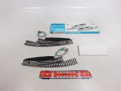 Märklin H0 AC 2167 Curve Switch Pair Switch Pair K-Track Sg + Box #ED878-0.5 - Image 1 of 4