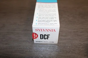 Bombilla de proyección DCF SYLVANIA NOS - Nuevo Stock Antiguo - Imagen 1 de 4