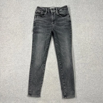 FRAME Le One Skinny Jeans Women's Size 1 Grey Medium Wash Stretch Denim - Image 1 of 4