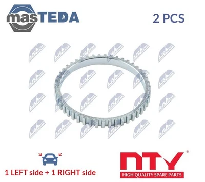NZA-DW-001 ANILLO SENSOR DE VELOCIDAD DE RUEDA ABS PAR NUEVO 2 PIEZAS PARA DAEWOO NEXIA, NUBIRA Foto 1 de 4