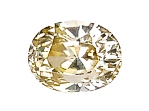 0.960CTS Yellow natural zircon Oval cut loose gemstones see video - Picture 1 of 3