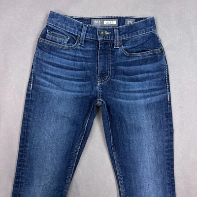 Buckle BKE Jeans Mens 27L Blue Alec Straight Denim Pants Dark Stretch (26x33) - Image 1 of 4