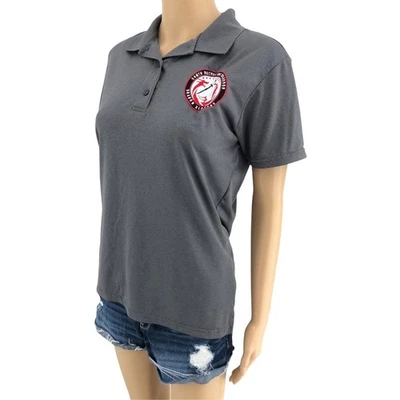 Polo Gildan MEDIANO Gris Fuerza Aérea 348º Escuadrón de Reclutamiento Dragon Slayers Foto 1 de 4