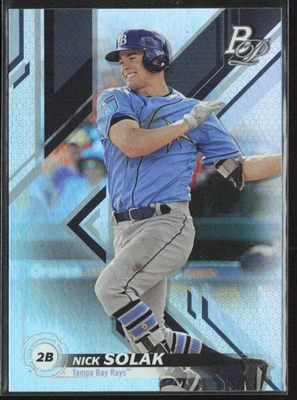 2019 Bowman Platinum #TOP-16 Nick Solak Top Prospects - Image 1 of 2