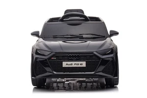 Auto Macchina Elettrica per Bambini 12V Audi RS 6 Sedile Pelle con Telecomando N - Foto 1 di 6