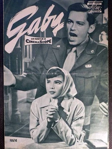 Gaby - Leslie Caron - Das neue Film-Programm - DNF ungelocht (47/19) - Picture 1 of 1