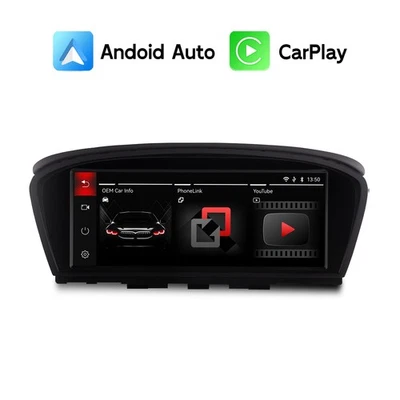 Android Auto CarPlay iDrive Display Screen for BMW E60/E61/E90/E91/E92/E93 CCC - Image 1 of 4