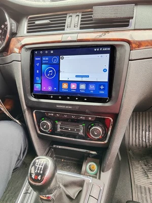 32G Android Auto CarPlay Radio GPS Navi Head Unit 9" For Skoda Superb 2008-2014 - image 1 of 4