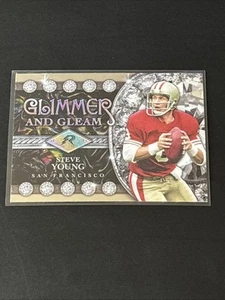 Steve Young Glimmer And Gleam 2024 Topps Resurgence GG-7 - Imagen 1 de 2