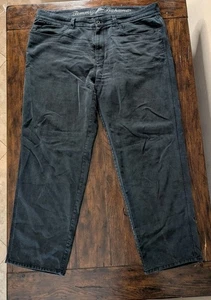 Tommy Bahama Jeans Men 42 Tencel Cotton Soft Denim Relaxed Fit Black Wash - Picture 1 of 12