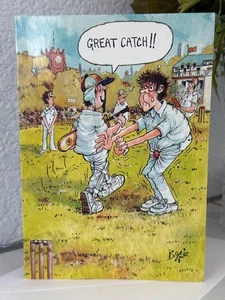 Vintage Simon Elvin "Great Catch" Happy Birthday Funny (Or Not So) Greeting Card - Picture 1 of 3