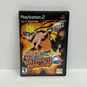 Ultimate Ninja 4: Naruto Shippuden (PlayStation 2 PS2, 2009) Completo Probado En Caja - Imagen 1 de 9