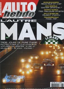 AUTO HEBDO n°1657 16/07/2008 LE MANS CLASSIC TAMBAY HEIDFELD IRC RUSSIE - Imagen 1 de 1