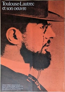 Poster poster - Henri de Toulouse-Lautrec et son oeuvre - Arnold Saks - 1970 - Foto 1 di 1