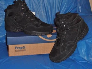 Propet, Men's WaterProof Boot, Leather & Nylon..Sure Grip Rubber Sole,15 M ( D ) - Picture 1 of 11