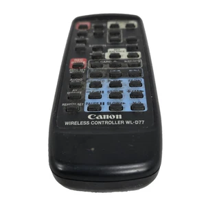 Controlador inalámbrico Canon WL-D77 mini videocámara DV control remoto - Imagen 1 de 3