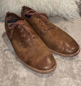 Cole Haan Feathercraft Grand Herren Größe 12M Braun Oxford Schuhe C29703 - Bild 1 von 9