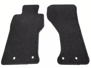 OE 2 Pcs Custom Fit Black Front Carpets Floor Mats For 16-23 Miata & Fiat 124 - Picture 1 of 4
