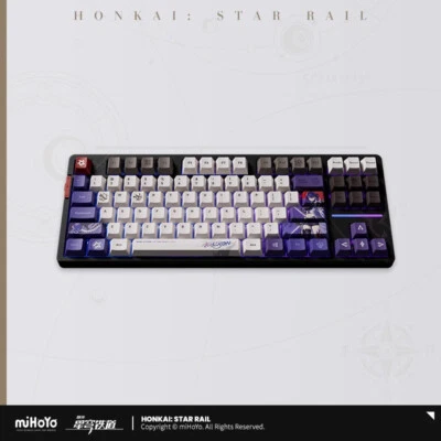 Official Honkai: Star Rail Acheron RGB Mechanical Keyboards Raiden Bosenmori Mei - Image 1 of 4
