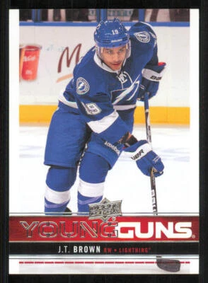 2012-13 Upper Deck #246 J.T. Brown Young Guns RC - Image 1 of 2