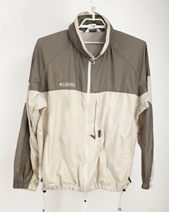 Columbia Jacke Herren Extra Large Beige Grau Full Zip Langarm Taschen Kapuze - Bild 1 von 12