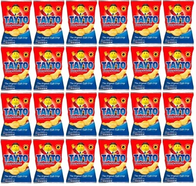 Tayto Cheese and Onion flavour crisps from Ireland (24 x 25g bags / total: 600g) - Image 1 of 4