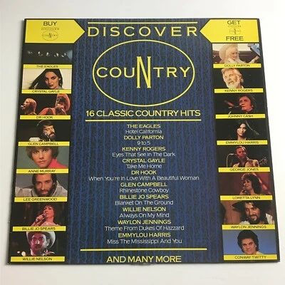 Various - Discover Country LP Vinyl Record - DNC 1A  Nr Mint - Bild 1 von 4