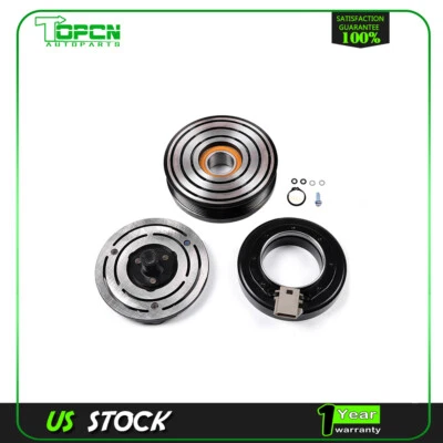 Kit de polea de embrague compresor de aire acondicionado para Ford F-150 2000 2001-2002 4,2 L Foto 1 de 4