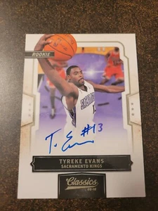 2009-10 Classics  - Tyreke Evans - Rookie Auto 486/499 - Picture 1 of 2