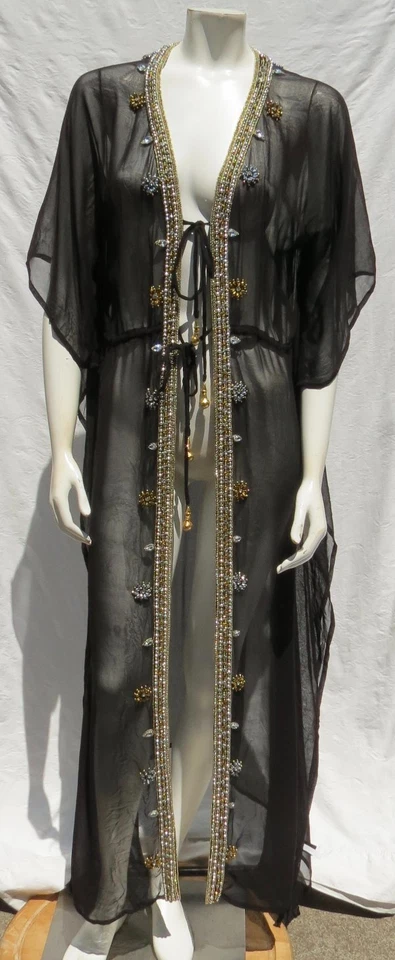 Plumero BOSTON APROPIADO EE. UU. para mujer M cuentas estrás natación cubierta resort de playa Foto 1 de 4