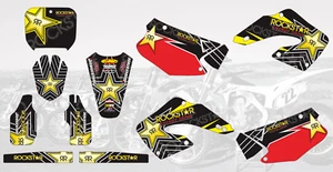 AM0099 MX MOTOCROSS GRAPHICS DECALS STICKERS FOR HONDA CR125 CR250 2000 2001 - Foto 1 di 1
