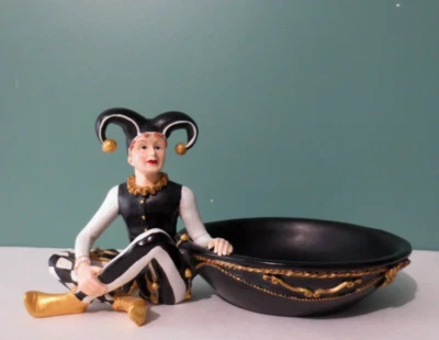 Poker - Figura JOKER de fiesta de cartas adjunta al tazón - Joker 4,5" T - Tazón 5,5" D Foto 1 de 4