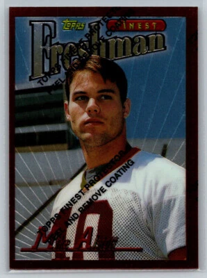 1996 Topps Finest Mike Alstott #335 Rookie RC Tampa Bay Buccaneers TC1921 - Image 1 of 2