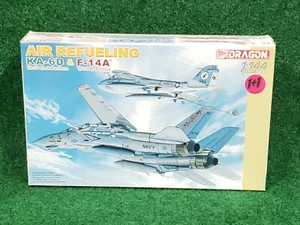 2 in 1 kit OOP Sealed 2007 Dragon 1:144 KA-6D & F-14A Air Refueling Set #4595 - Picture 1 of 9
