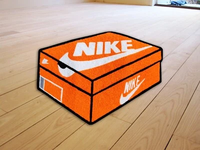 New Sneaker Box Hypebeast Living Room Area Rugs Sneakerhead Accent Carpets - Image 1 of 4