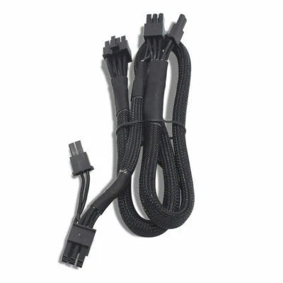 MARKENLOS for CX750m Dual 8(6+2) Pin PCIe Modular Power Supply Cable #T6