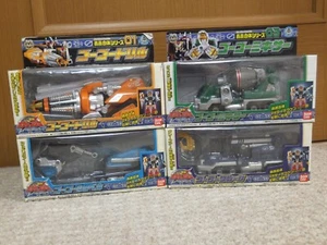Power Rangers Operation Overdrive DX Zord set of 4 Boukenger Megazord Bandai - Picture 1 of 11