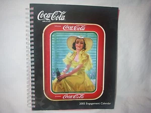 COCA COLA COKE SODA 2005 VERLOBUNGSKALENDER ALTE ANZEIGE COKE TABLETT GRAFIK UNBENUTZT - Bild 1 von 6