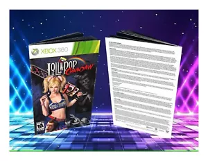 Lollipop Chainsaw - Custom Replacement manual for Xbox 360 - Picture 1 of 1