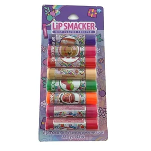 Lip Smackers Lip Balm 8 Pack Fab Yule  Ous Christmas Cherry Strawberry Apple - Bild 1 von 4
