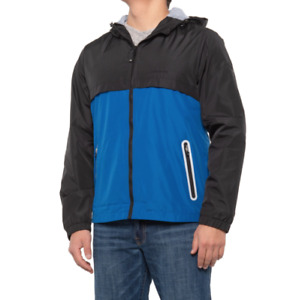 Sketchers Parka Coat Jacket Mens Size 2XL Blue Packable Parka Jersey Lined New