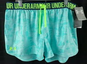 Under Armour Girl's Athletic Shorts NWT - Picture 1 of 7