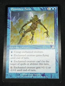 Magic the Gathering MTG Pemmin's Aura Blue Scourge Uncommon - Picture 1 of 2