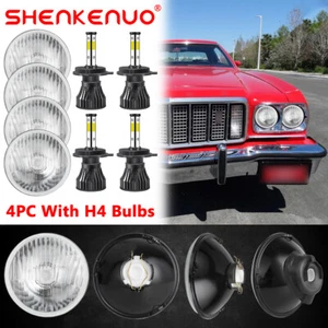 4pcs 5.75 5-3/4 Inch H4 9003 Led Headlights High Low Beam For Ford Gran Torino - Picture 1 of 21