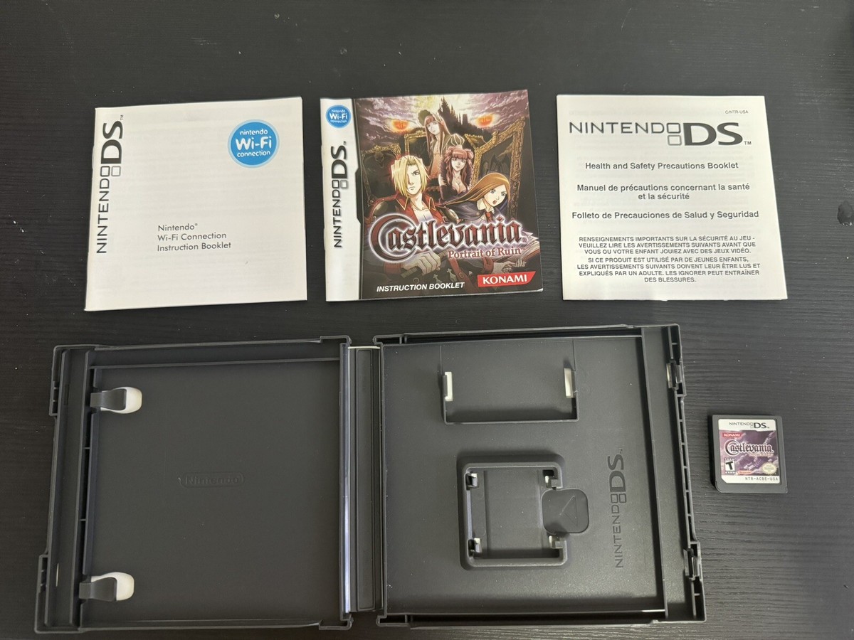 Nintendo DS Castlevania: Portrait of Ruin 2006 Video Games Nintendo DS Castlevania: Portrait of Ruin 2006 Video Games
