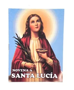 Novena a Santa Lucia Espanol Libro de Oraciones Prayer Book Spanish Catolico New - Bild 1 von 2